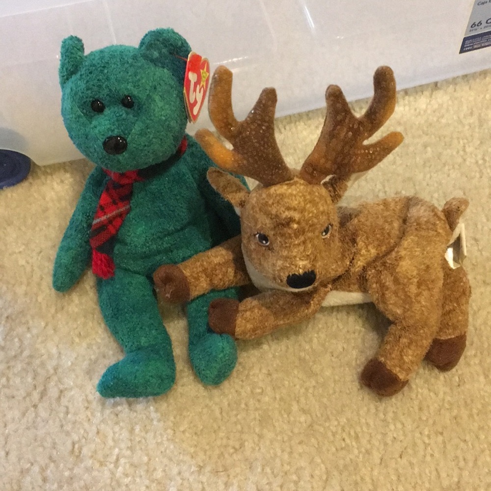 Ty Christmas bears